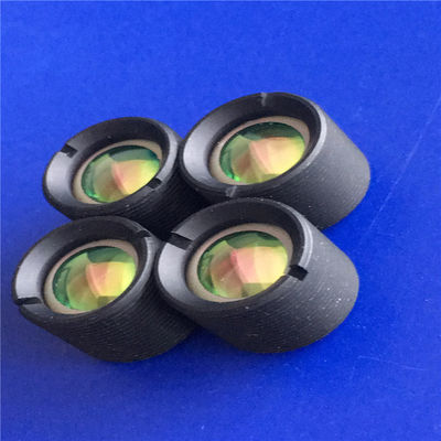 الليزر 14.5mm 850nm 21mm LED الموازاة عدسة الزجاج المعدني