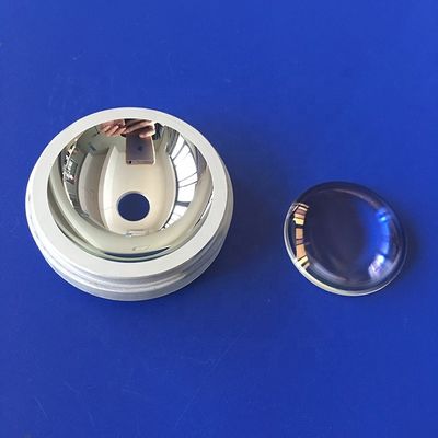 كأس عاكسة LED مادة BK7 مع قطر 25mm وطول محوري 150mm