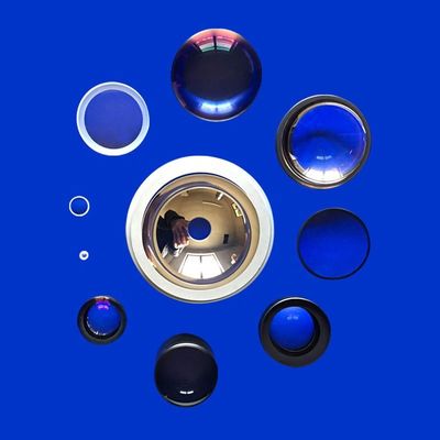 كأس عاكسة LED مادة BK7 مع قطر 25mm وطول محوري 150mm