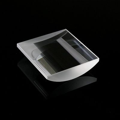 AR طلاء الأشعة تحت الحمراء أسطواني BK7 الطائرة عدسة محدبة الكوارتز