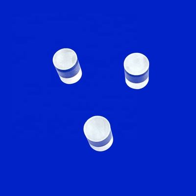 10 مم × 60 مم الياقوت 0.5 مم إلى 50 مم زجاج رود عدسة لآلة الليزر