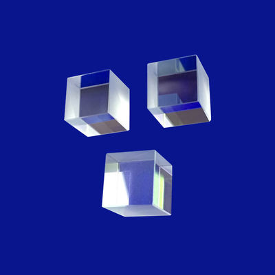 تصميم العدسة البصرية BK7 60/40 ، من 3 إلى 100 مم X Cube Prism